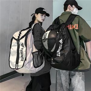 Fashion Durable Basketballs Sport Backpack Lightweight Travel Bags Men Laptop Backpack Large Capacity Gym Duffel Bag For Camping 231227