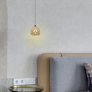 Lampade a sospensione Paralume coprilampada in bambù intrecciato da 4 pezzi per soffitto accessorio con paralume