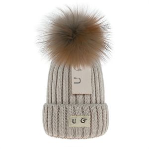 Luxe hoeden Hoeden Heren en Dames beanie herfstwinter thermische gebreide mutsen unisex warme schedelhoed D-12