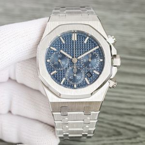 Męskie zegarek automatyczny mechaniczny 7750 Ruch Watches 41 mm stal nierdzewna Business Wristwatch Mężczyznę Modną opaskę Montre de Luxe Bracele Prezent