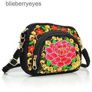 Sagne per spalle Donne vintage Borse Hmong Tote Messenger Hippie Etnic Bag RACCHIA