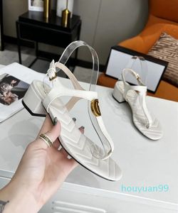 Designer Luxur Marmont Leather Double Thong Sandals Gold G leather Canvas Mule Platform Espadrille Wedges Slide Flat Flip Flop With Box