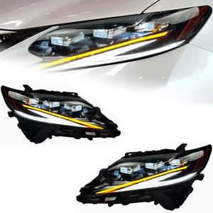 LED Headlights for Lexus ES ES200 Headlights 20 15-20 17 ES300 Modification Upgrade Car Lights DRL Dynamic Turn Signal Lamp