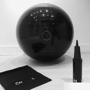 Yoga Balls Spalding Chan n El Black Black Rele Gym Esercizio Anti-Burst NCE PILATIS ALTENZIONE Terapia fisica Delivery SP DHUIO