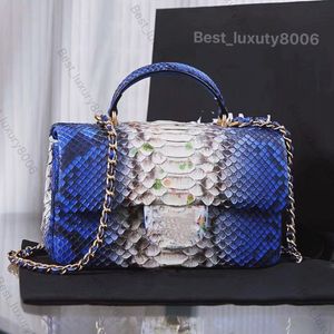 10A Tote Brand Designer Shoulder Imported Snakeskin Color Pattern Mini Crossbody Bag with Original Gift Box