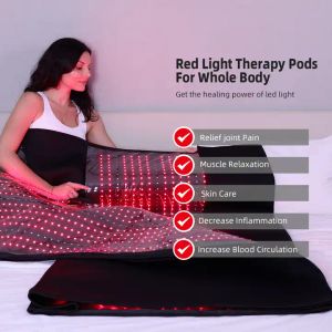 Redfy Infra Capsule Red LED Red Light Terapia Photon Terapia Coperta Allevia per uso domestico