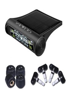 Ferramentas de diagnóstico Smart Car Car Carro TPMS Sistema de Monitoramento de Pressão Solar Solar Power Solar Digital LCD Display Auto Sistemas de alarme de segurança pneus 8602205