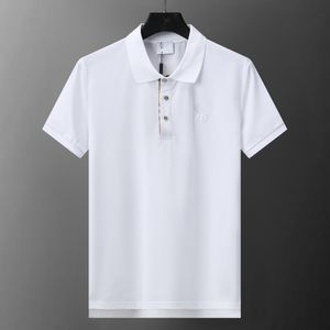Herren Polo Shirt Summer Shirt Luxusbrand Kleidung reine Baumwolle Kurzarm Business Casual Striped Designer Homme Camisa Atmungsaktives Designer T Shirt