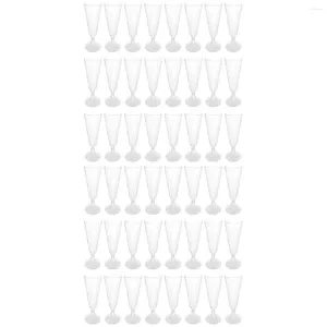 Tek kullanımlık fincan pipetler 80 PCS Plastik Kadeh Meze Tumbler Cup Kokteyl Gözlükleri İçecek