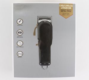 Daha ucuz Kıdemli Sihirli Siyah Elektrik Saç Clipper Kılları Düzeltici Kesme Makinesi Sakal Berber Erkek Stili Araçları Yeni Ambalaj Port4239873