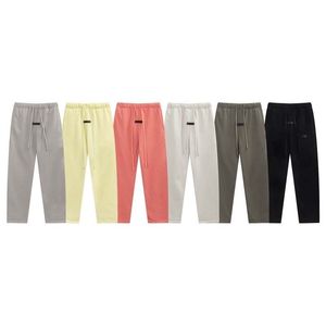 calça de suor Joggers Designer calças calças masculinas 3d letras melhores versão 500g Faixa solta algodão puro US Tamanho S-XL Wholesale 2 Preço Desconto