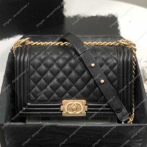 Schulter kleine Clutch Umhängetaschen Sling Designer Damen Taschen Tasche Flap Channel gesteppte Lederhandtasche Umschlag schwarze Geldbörse Geldbörse an einer Kette 2024