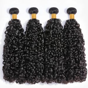 Perucas de renda brasileira 10a pequenas espirais encaracoladas pacotes não processados ​​kinky cabelo humano pixie cachos tecer apenas virgem 3b 3c 230420