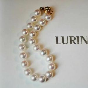 Bangle Gorgeous AAA+ 89mm real natural Japan Akoya white round Pearl bracelet