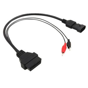 Linea di connessione diagnostica automobilistica OBD II da 16P a 3P Linea di adattatori per linea di rilevamento automobilistico