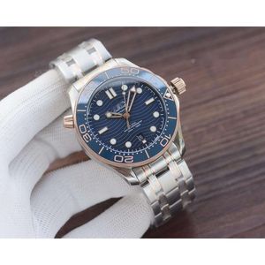 Orologio da uomo di alta qualità per uomo orologi firmati omegas seamaster Diver300 meccanico automatico Montre de luxe 6SRL James bond 007 orologi da polso di lusso con scatola