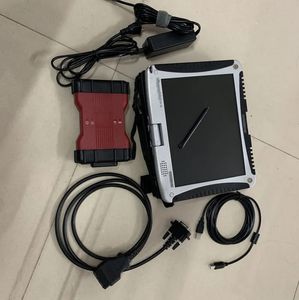 Ford VCM II II IDS Multi-Language for-D車両用VCM2 CAR診断ツールVCM 2 OBD2スキャナーCF19 I5 4GBラップトップCF-19タフブック