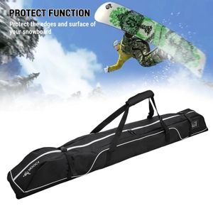 Bolsa de esqui Snowboard mochila bolsa de preenchimento duplo para viagens e acessórios para camping e caminhadas de esqui de avião de avião 231227