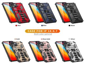 Cell Phone Cases For iPhone 14 Pro Max 13 12 11 XR XS 7 8 Plus Max Armor Invisible Kickstand Magnetic Shockproof Back Cover 4259187