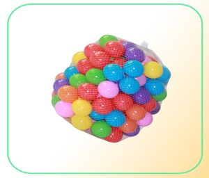 100pcsbag 55cm deniz topu renkli çocuklar039s Oyun Ekipman Yüzme Top oyuncak Color4663090