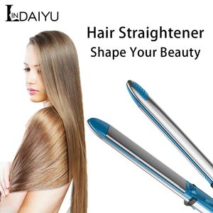 Straighteners Ldy 465f Titanium Flat Iron Hair Straightener Professional Fast Electric Straightening Curls Styling Tool 110240v Free Shipping