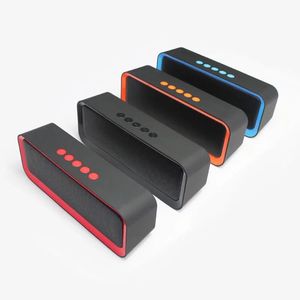 Altoparlanti Mini altoparlante Bluetooth portatile Ebs308 Maglia metallica wireless Cornice colorata Scheda Tf e sorgente USB Gadget Regalo Lettore musicale