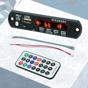 5/12V MP3 WMA Decoder Board USB TF FM Radio Bluetooth-совместимый 5,0 плеера без потерь звук с пультом дистанционного управления