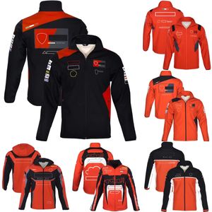 2024 Moto Team Spring Autumn Racing Kurtka na zewnątrz motocykl jazdy z kapturem Windbreaker Kurtka wyścigowa marka sportowa pełna bluza zębowa