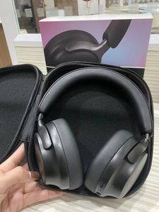 Tyst musikljud över huvudörlurarna Comfort Ultra hörlurar Trådlös Bluetooth 5.1 Stereo Bass Headset 666