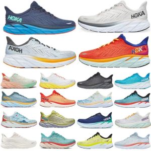 Hoka One Clifton 8 Scarpe da corsa per scarpe atletiche Bondi 8 Carbon X 2 sneaker Shock Assorbimento di strada da uomo Designer Designer Designer Domande da donna Domani 36-45