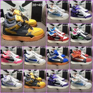 Designer Luxury Brand Office Sneakers Shoes Offes White Low Top Casual Sports Leather Trainer Breable of Casual Sport Shoe Party Dress Walking Sneakers Trainers