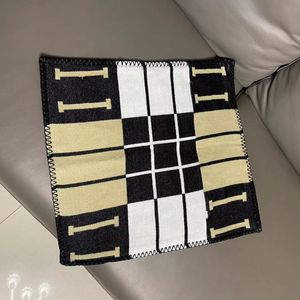 Top Pillow Cover Large 65x65 Office Light Luxury Nap Sofa Pillow Black and White Cushion Covers