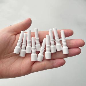 Mini kleiner Keramiknagelspitze 10 mm männlich für NC -Nektar -Kollektor -Kits Ersatz -Tupfen Nägel Tipps auch verkaufen 14mm 18mm Zz