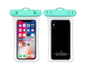 Custodia per telefono Bag impermeabile Sport TPU Case di protezione universale per iPhone 13 12 11 Smartphone di nuoto subacqueo con 7 pollici LL