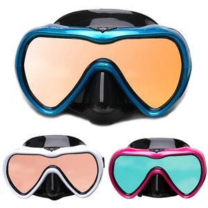 Professional Scuba Diving Mask and Snorkels Anti Fog Goggles Glasses Swimming Easy Breath Tube Equipment 231227