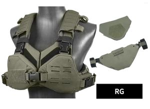 Hunting Jackets Tactical Vest Military Gear Bikini Set Armor Neck Gaurd Crotch Protection Molle Equipment Lightweight Multicam