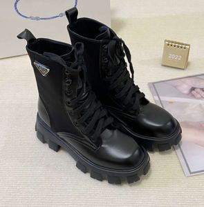Designerskie buty jesienne zimowe damskie damskie dla kobiet wsuwane okrągłe palec kostki mężczyźni luksusowy motocykl luksusowy damski marka krótka kobieta 344
