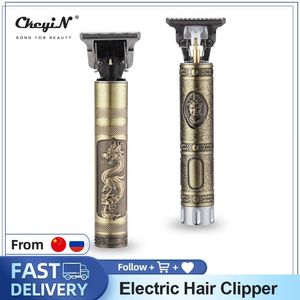 Trimmer Ckeyin Electric Hair Clipper Professional Men Profettle Bear Trimmer Cordless Capelli Calcini USB USB Rafferma da barbiere