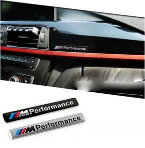 Araba Stili Otomatik Çıkartmalar M Performans Motor Sporları Metal Logo Emblem Izgara Rozeti BMW E34 E36 E39 E53 E60 E90 F10 F30 M3 M5 M6