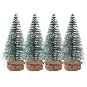 Christmas Decorations Desktop Miniature Pine Tree Birthday Decoration For Girl Xmas Ornaments