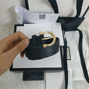 2019 luxury belt fashion brand belt men's and women's brand designer belts gold buckles party jeans With212j
