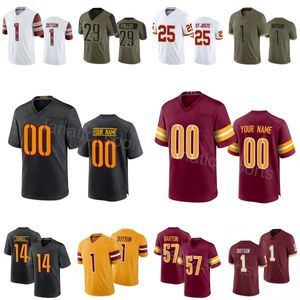 Child Man Women Football 4 Curtis Samuel Jerseys Kids 1 Jahan Dotson 57 Cody Barton 25 Benjamin St-Juste 29 Kendall Fuller 35 Percy Butler 94 Daron Payne 14 Sam Howell