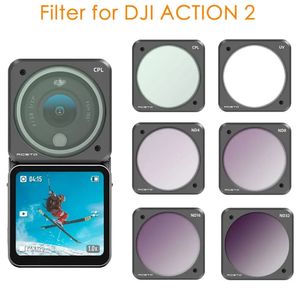 Per DJI ACTION 2 Fotocamera con filtro professionale SART UV CPL ND4 ND8 ND16 ND32 Set di lenti Accessori 231226