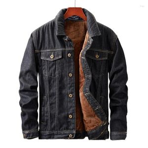 Jackets masculinos Moruancle mass inverno grosso jeans térmico e demã