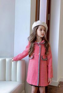 Baby Mädchen Wollmantel Warme Kleinkind Toddle Revers Tweed Jacke Winter Herbst Frühling Kleinkind Windjacke Mantel Kleidung3657294