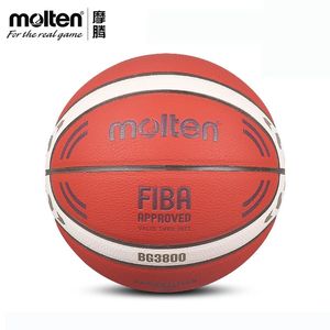 Molten Basketball Ball BG3800 No7/6/5 Limited Edition Basketball for Men's Competition Outdoor Indoor Match Training 231227