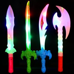 Hochwertige LED-Schwertstäbe, leuchtende Spielzeuge, blinkende Sticks, Design, Party, Nachtclub, Versorgung für Kinder, Kinder, Geburtstagsgeschenk, Zubehör