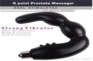 U Shape G Spot Vibrador masturbação massagem Prostate Massage Butt Plug Anal Sex Toys for Men Massageador de próstata gay SE1266592