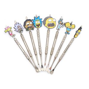 Metal Wax Dabber Tool Cartoon Dab Tool Ferramenta Dabbers Ferramentas de Fumulação de Liga de Zinco Para Banho de Quartz Banche