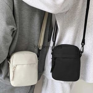 Umhängetaschen Canvas Damen Crossbody Bag Trend 2023 Oxford Handtasche Koreanische Farbstudent Telefon Einfacher Käufer Pursbleberryes